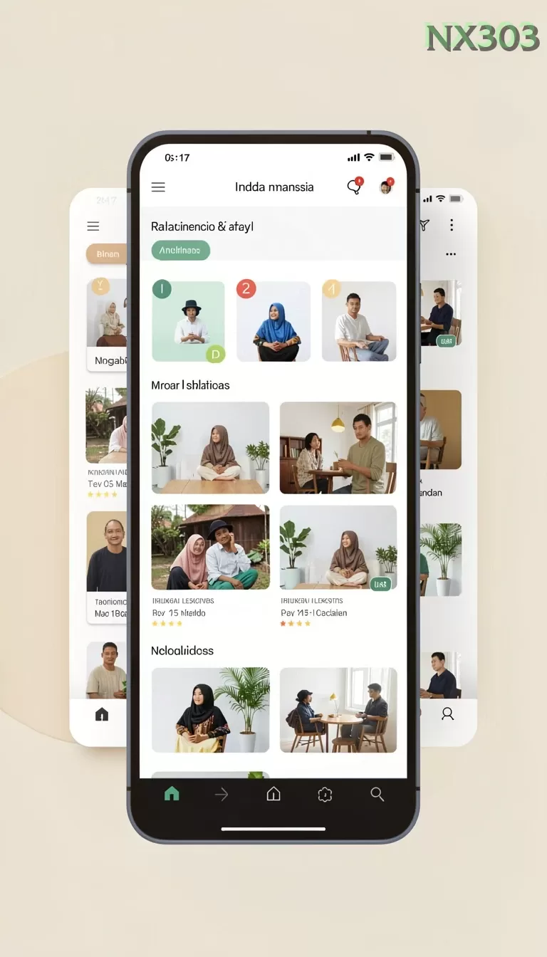 Cuplikan layar IDNSERU — aktivitas