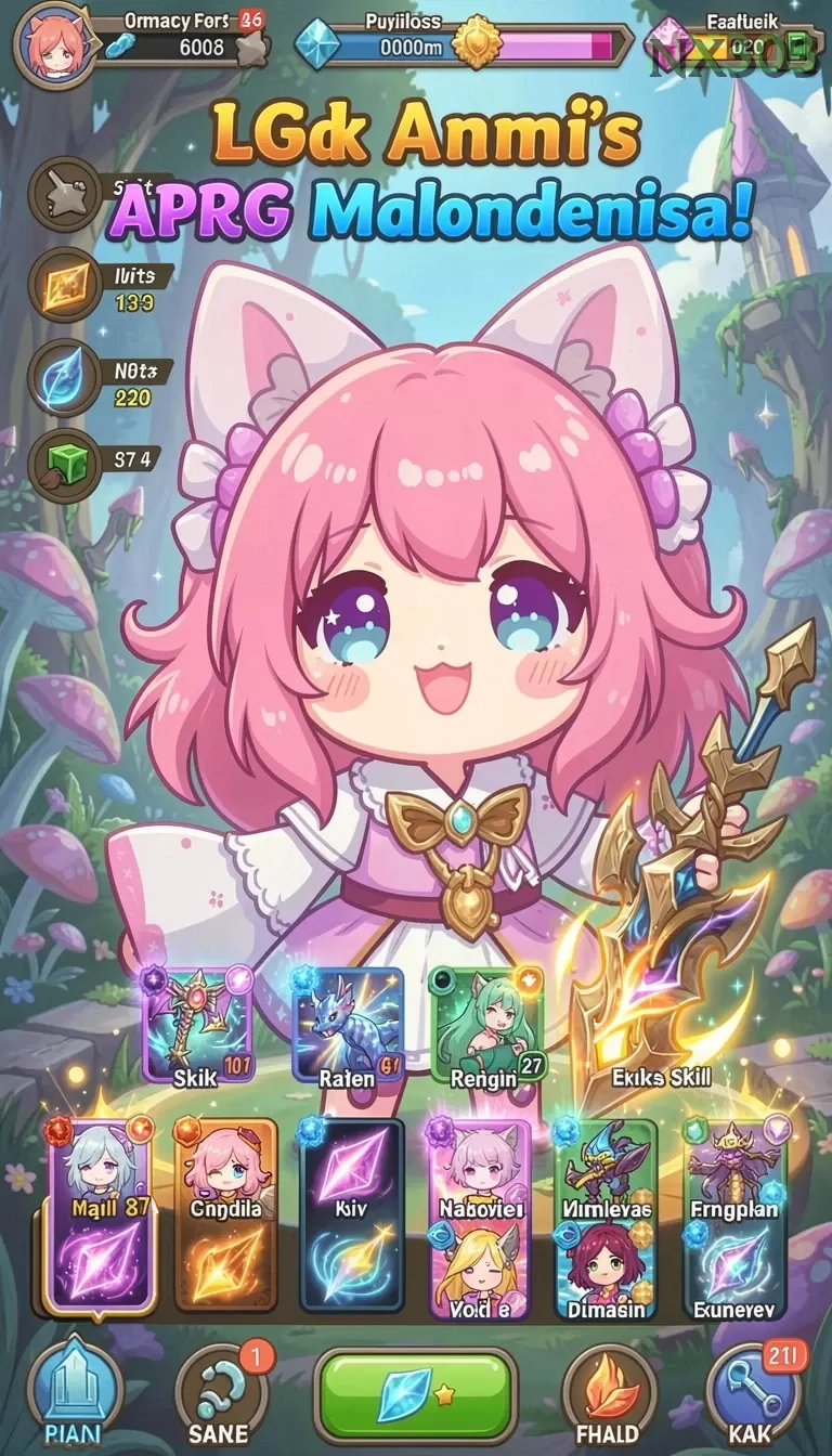 Cuplikan layar SUTRATOTO — menu navigasi